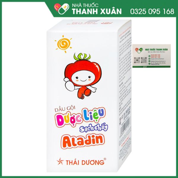 Dầu gội dược liệu sạch chấy Aladin